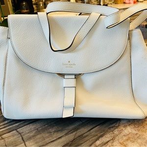 Kare Spade white handbag used few times only! excellent like new condition!